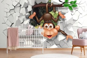 Тапет – Весела маймунка