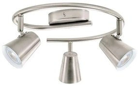 Eglo 75219 - LED точково осветително тяло TRAVALE 3xGU10/3W/230V матов хром
