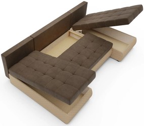 Ъглов диван Malaga-Kafe-Mpez