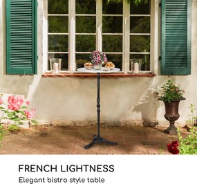 Blumfeldt Patras Taverna, бар маса, 54 seasons marble, бяла