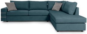 Ъглов диван Holmes-Petrol-Right