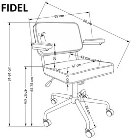 Офис стол FIDEL