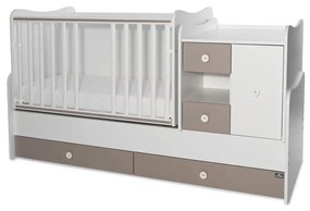 LORELLI Classic Трансформиращо се легло-люлка 190/72 см. MINI MAX БЯЛО/STRING