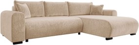 Ъглов диван Merkos-Бежово