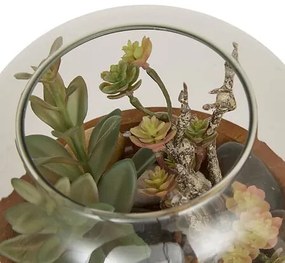 Изкуствено растение atmosphera Wonj Terrarium, 14 cm