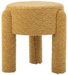 Тапициран стол в цвят жълта охра Bruno – Bloomingville