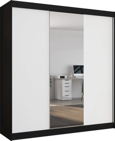 Гардероб Vithente 200 Sliding-Black-White