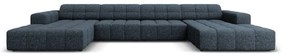 Син ъглов диван (U-образен) Chicago - Cosmopolitan Design