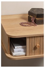 Висящо нощно шкафче от декор от бор в естествен цвят Jena – WOOOD