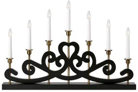 Черна коледна светлинна украса Nightfall – Markslöjd