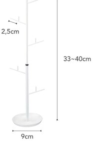 Бяла стойка за бижута Branch - YAMAZAKI