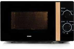 микровълновата фурна DOMO Черен 700 W 20 L