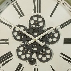 Стенен часовник atmosphera Argo, механизъм, метал и стъкло, Ø52 cm