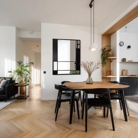 Стенно огледало 69x95 cm Loft Slate – Styler