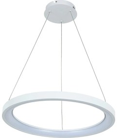 Brilagi - LED полилей на кабел с възможност за димиране FALCON SLIM LED/42W/230V Ø 50 см бял + дистанционно