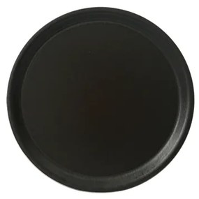 Kulsan - Пластмасова табла за сервиране кръг черно 38x38x2 см. (38K)