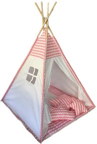 Детски театър Baby Adventure Teepee Pink Wave