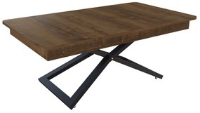 Разтегателна маса с повдигащ механизъм ВЕРОНА -дъб Масима