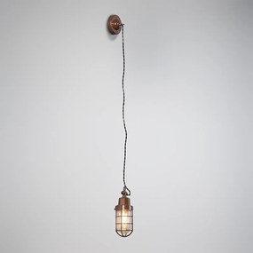 Висяща лампа Port кафява