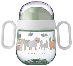Светлозелена тританова детска чаша 200 ml Little farm – Mepal