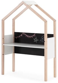 Детско бюро от масивен бор 40x100 cm Roxana – Marckeric