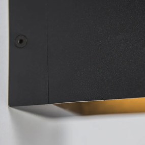 Комплект от 2 модерни стенни лампи черни - Transfer