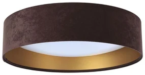 LED Плафон GALAXY LED/24W/230V кафяв/златист