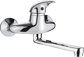 Стенен смесител за кухня, Napoli, Forma Vita, 1506, с дълъг чучур