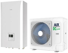 Термопомпа AUX ACHP-H14/5R3HA, 14 kW, 65C, А+++, Wi-Fi, R-32, Трифазен, Бял