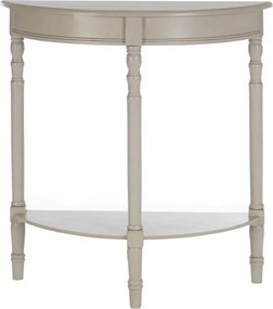 Сива конзолна маса от масивен бор 30x80 cm Heritage – Premier Housewares