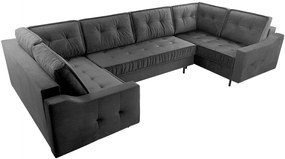 Ъглов диван Akita U-Gkri Skouro