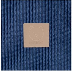 Сух плувен басейн 90x30cm Морско синьо Corduroy