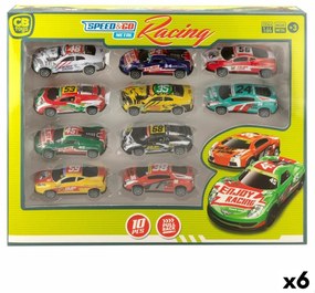 Игра Комплект Превозни Средства Speed &amp; Go 8 x 2,2 x 3,6 cm (6 броя)