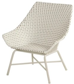 Кремаво и бяло градинско кресло Delphine - Hartman