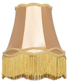 Текстилен абажур златен 30/18/26 - Granny