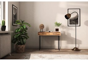 Дъбова тоалетка 97x45 cm Abies - The Beds