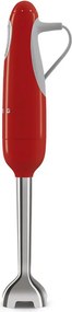 Пасатор Smeg HBF11RDEU, 700 W, 14850 об/мин, Турбо функция, Противоплъзгаща дръжка, Червен