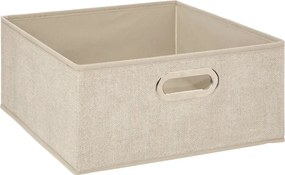 Кутия за съхранение 5five Mix & Modul, Меланж, 31x15 cm - Бежов меланж