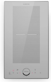 Klarstein Delicatessa Domino Prime, вграден индукционен плот, 2 зони, 3500 W, самостоятелен