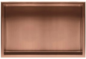 bathroom shelf 30x60 brush copper
