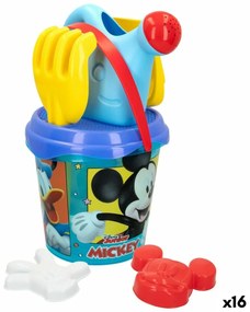 Комплект плажни играчки Mickey Mouse Ø 18 cm (16 броя)