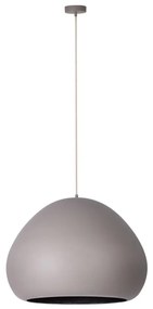 Полилей LAVA на кабел 1xE27/15W/230V таупе/черен