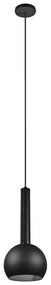 Черно висящо осветително тяло ø 20 cm Ciliana – CINQUE