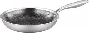 Тиган Swiss Haus SH-ZGFP28, 28х5.5 см, 2.7 л, Sapphire-керамично покритие, Фурна до 260C, Индукция, Сребрист
