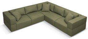 Светлозелен променлив ъглов диван Esther – Milo Casa