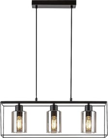 Rabalux Chadwick Висящи осветителни тела IP20 E27 3x MAX 25W K 72033