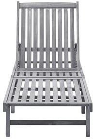 311872 vidaXL Шезлонг, масивно акациево дърво