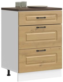 854288 vidaXL Кухненски шкаф, "Kalmar", дъб артизан, инженерно дърво