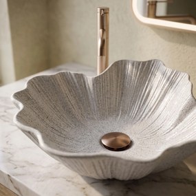Умивалник за плот Rea Flower Grey