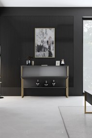 Скрин Luxe, цвят Златен Антрацит